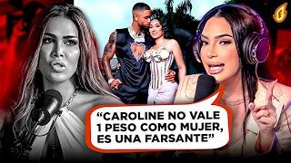 AMELIA ALCANTARA BARRE EL PISO CON CAROLINE AQUINO “ERES DE PASO Y NADA MÁS” (RESPONDE A HATERS)