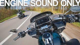 Yup, this is what a Harley sounds like in 2024...Harley-Davidson Road Glide exhaust [RAW Onboard]