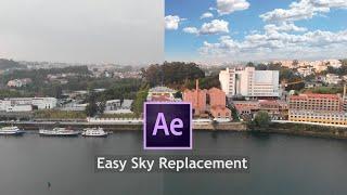 Simple Sky Replacement // Adobe After Effects Tutorial