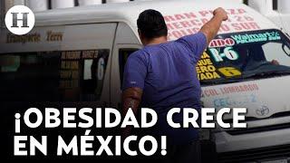 ¡Obesidad crece en México! UNAM alerta por aumento de sobrepeso de hasta 41%