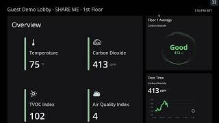 Verkada - Air Quality Sensor Data Visualisation Tools