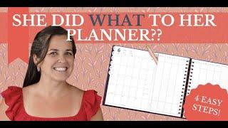 Mabby’s Super Easy Weekly Reset in a VERTICAL WEEKLY PLANNER | OMG Planners! with Laurel Denise