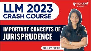 Jurisprudence Lecture for CLAT PG 2023 | Imp Concept of Jurisprudence Law for CLAT PG Preparation