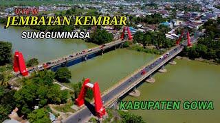 JEMBATAN KEMBAR SUNGGUMINASA, KAB GOWA || Drone video 2021