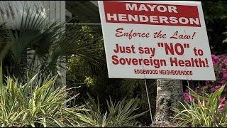 Neighbors made to move signs protesting Fort Myers rehab center