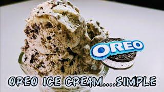 Oreo ice cream made the easiest way