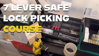 7 Lever Safe Lock Picking Course with Gavin Jeffries