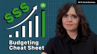 Budgeting for Your Small Biz Made SUPER Easy | Sponsored by QuickBooks