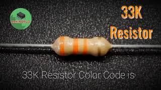 33K Resistor Color Code