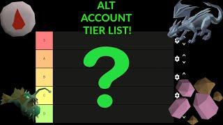 OSRS Afk Alt account Tier list