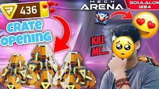 Using 440 Fortune Vault Keys In Mech Arena  | Mech Arena Crate Opening - Mech Arena