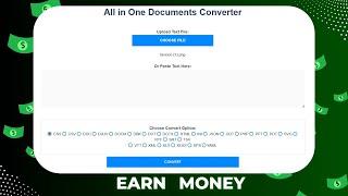 All IN ONE DOCUMENTS Converter Tool Code Free Script