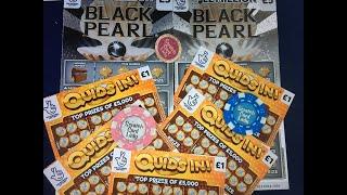 Another New card Alert for me, This time we have the new £1 Quids In card, and some Black Pearl