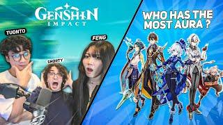 Which genshin character has the most aura ? - Zy0x Clips