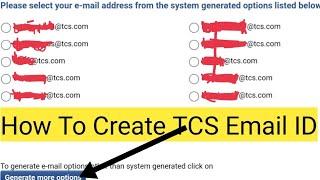 How to create Tcs Email Id ll How to create Tcs email id in Ultimatix