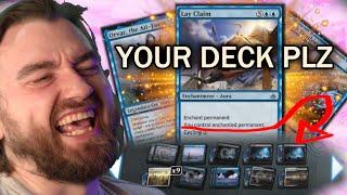 2 DECKS VS 0???? Lay Claim Orvar Spark Double Historic MTG Arena