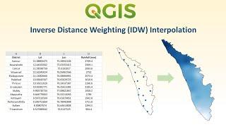Spatial Interpolation (IDW)Tutorial Using QGIS