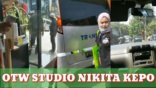 Tante lala Otw bersama Kru Trans Tv ke Lokasi Syuting