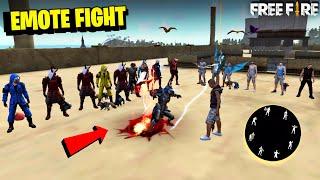 Free Fire Emote Fight On Factory Roof - Adam Vs Pro Player Emote Challenge - Garena free fire