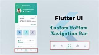 Custom Bottom Navigation Bar in Flutter- Part 1