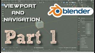 Part 1 - Viewport and Navigation | Blender Beginners course in Hindi