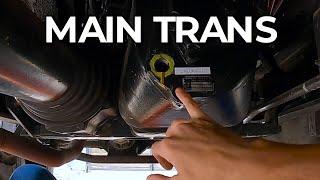 Unimog basic maintenance - main transmission, transfer case, PTO gear box oil change