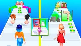 Build a Doll game Satisfying All levels android,ios funny gameplay @manozenspot