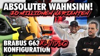 JP Performance - Absoluter Wahnsinn! Brabus G63 XL Konfiguration | 20 Millionen Varianten!