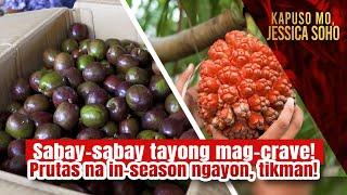 Sabay-sabay tayong mag-crave! Prutas na in-season ngayon, tikman! | Kapuso Mo, Jessica Soho