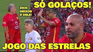 JOGO DAS ESTRELAS "TIME DO ZICO DEU SHOW" MELHORES MOMENTOS