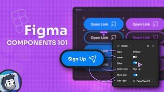 New Figma Components 101: Variants and Component Properties (Boolean, Instance Swap, and Text)