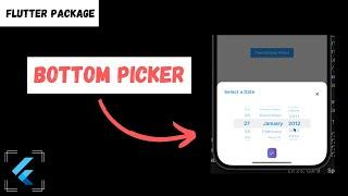 How To Create A Flutter Bottom Picker In Just 5 Minutes!