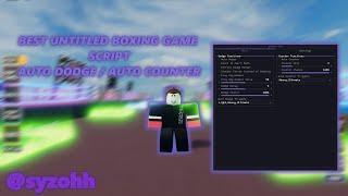 *NEW* BEST UNTITLED BOXING GAME SCRIPT PASTE.LUA *OP* 2024 ( AUTO DOGE / AUTO COUNTER ) 2024