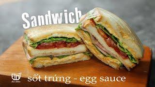 (Sub) Perfect Egg Mayonnaise Sandwich Recipe. It's simply too delicious to be blurry :)