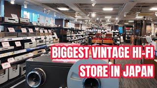 I Visited the Biggest Vintage and Used Hifi Store in Japan