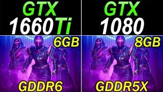 GTX 1660 Ti Vs. GTX 1080 | 1080p and 1440p Gaming Benchmarks