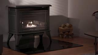 Pleasant Hearth Dual Fuel Vent-Free Gas Stoves