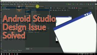 How to Fix Design Preview issue | Button, Text not Showing in Android Studio | SMKTECH