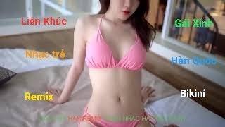 Gái Hàn Quốc Cực Xinh ️️ Người Mẫu Bikini Cực Sexy  Lk Nhạc Trẻ Hay Nhất