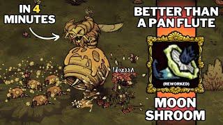 REWORKED MOON SHROOM IS MASTERPIECE!!! Bee Queen in 4 min (No cheese) - Don't Starve Together | DST