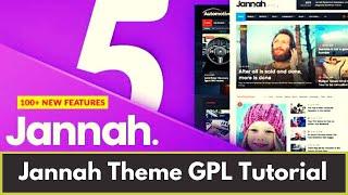 Jannah Theme GPL Demo Installation️Activation Guide - Real GPL