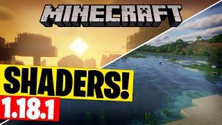 How To Install SHADERS and Optifine For Minecraft 1.18