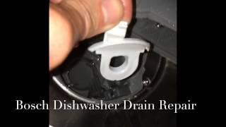  Bosch Dishwasher Not Draining - DIY - Quick and Easy Fix - No Parts Needed 