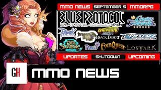 MMO News 9/05 - Blue Protocol, Tree of Savior, Ragnarok Online, LoA, EQ, DSR, Fiesta, DN and more!