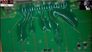 Xbox Series S hdmi port tracks repair - How to rebuild tracks