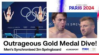 WHAT A DIVE!  | Chinese take home the gold| #Paris2024 Highlights