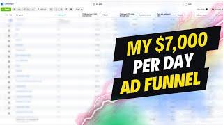 How I Made a $7,000 Per Day Facebook Ad Funnel
