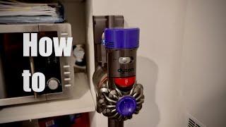 How to install Dyson docking station