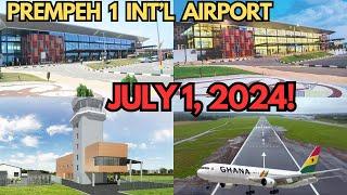 New terminal at Prempeh 1 International Airport to be operational on July 1, 2024 — Ghana Airport CL