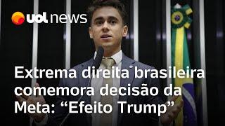 Extrema direita brasileira comemora fim da checagem de fatos da Meta: 'Efeito Trump é real'